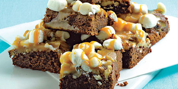 Toffee-Marshmallow Brownies