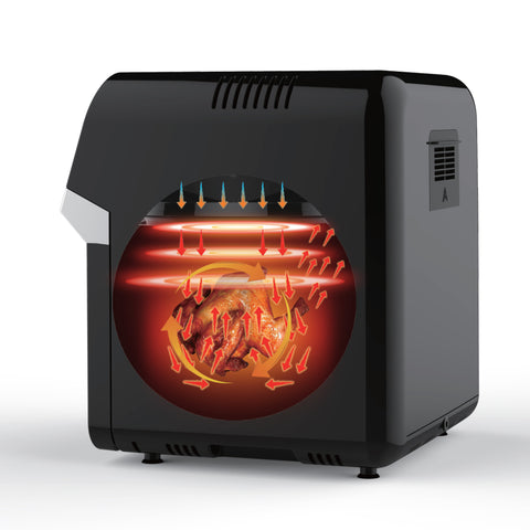 Milex - Digital Power Air Fryer Oven with Rotisserie 12L - Milex South Africa