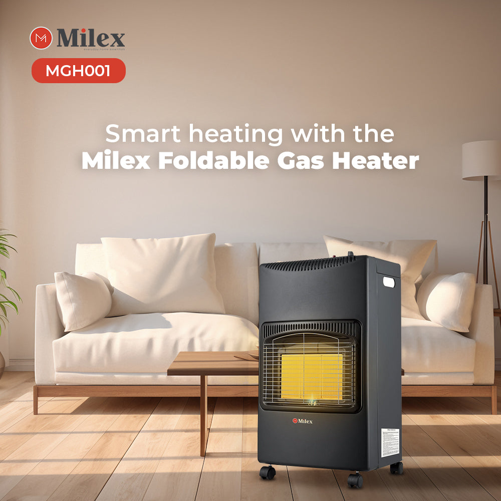 Milex Foldable Gas Heater | Milex South Africa
