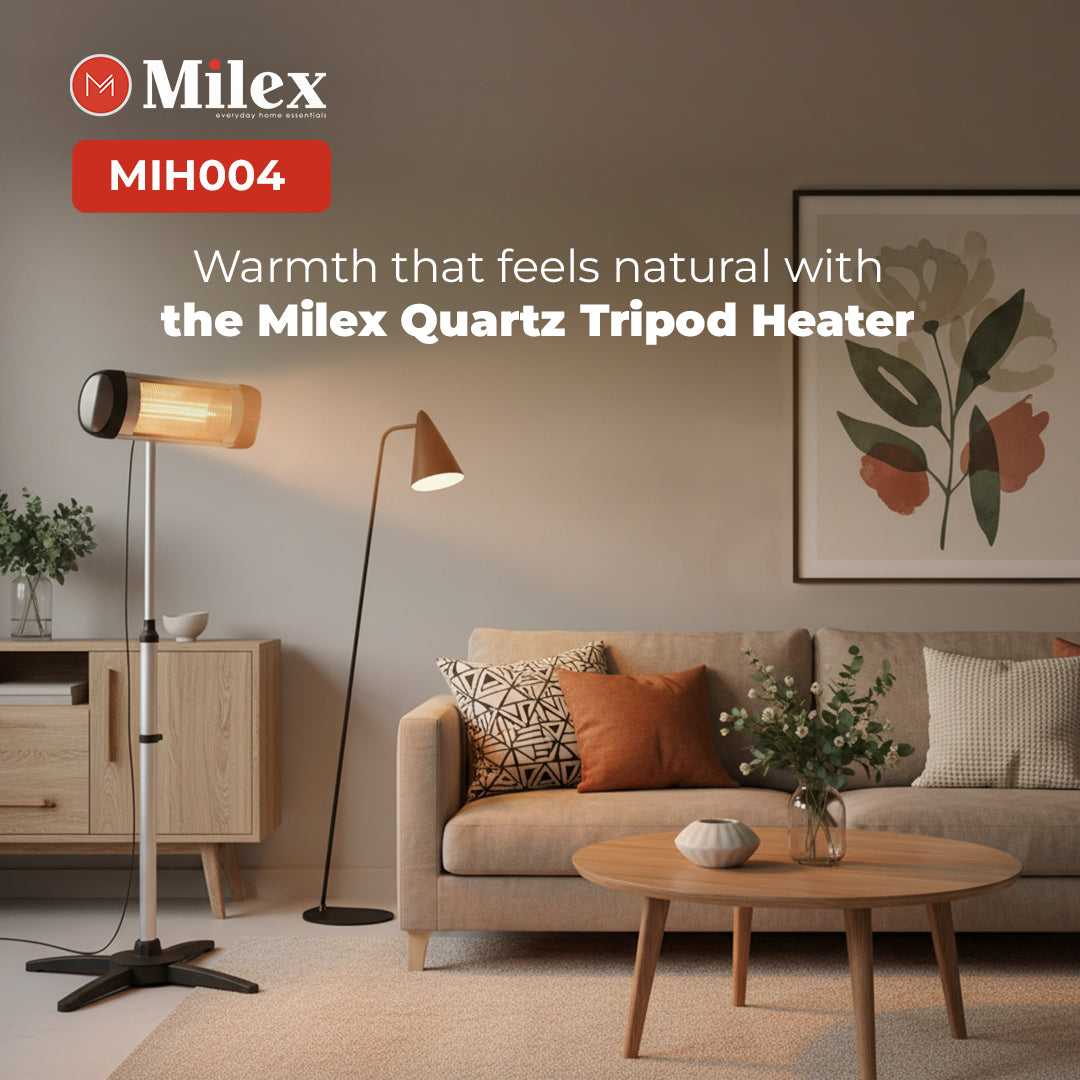 Milex Quartz Tripod Heater | Milex South Africa