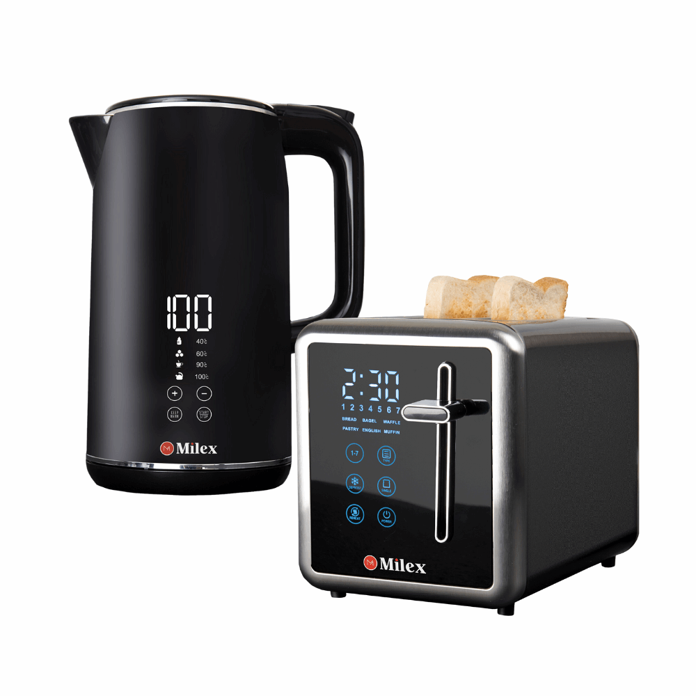 Milex Digital Kettle and Toaster Combo Milex South Africa
