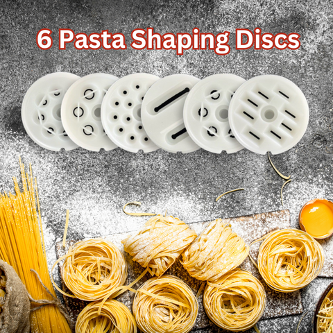 Milex 5-in-1 Stand Mixer Pasta Shaping Discs - Pack of 6 - Milex South Africa