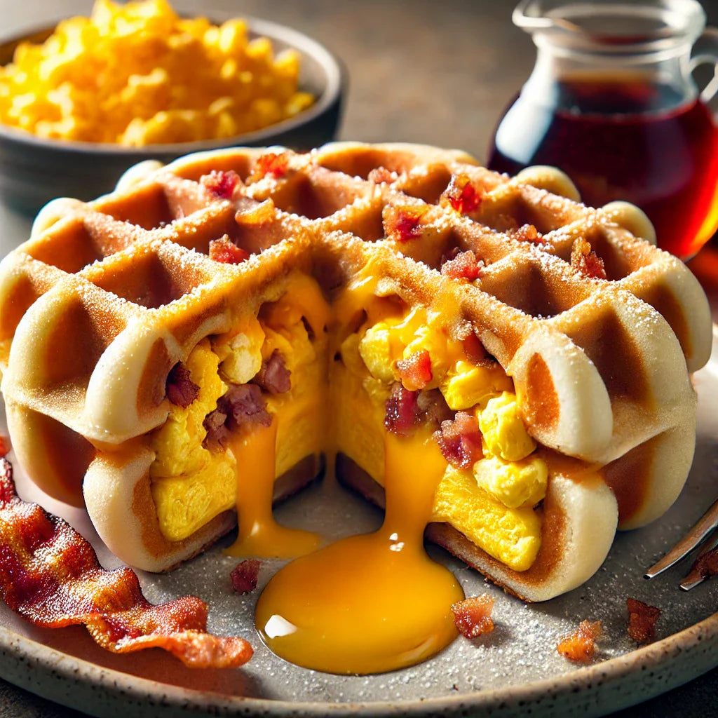 CLASSIC STUFFED BREAKFAST WAFFLE