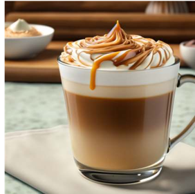 Caramel Macchiato Delight: A Sweet and Creamy Treat