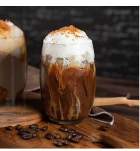 Whipped Mocha Coﬀee