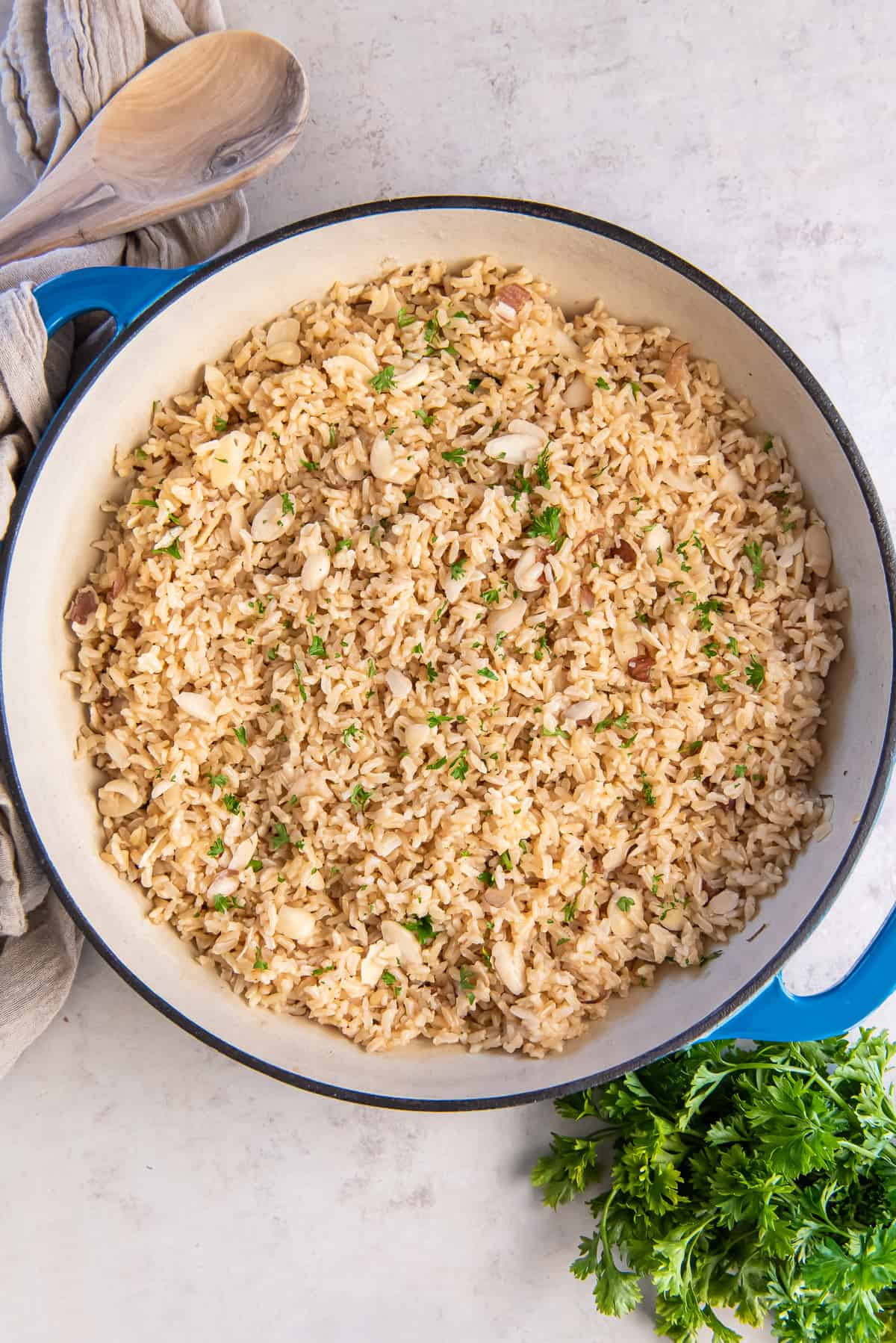 BROWN RICE PILAF