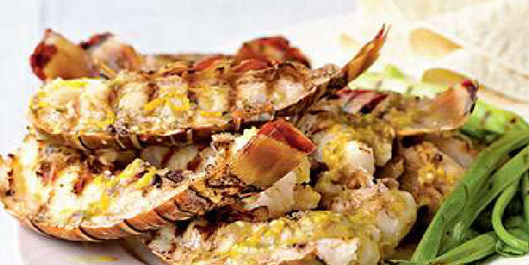 Baja-Style Grilled Lobster Tails