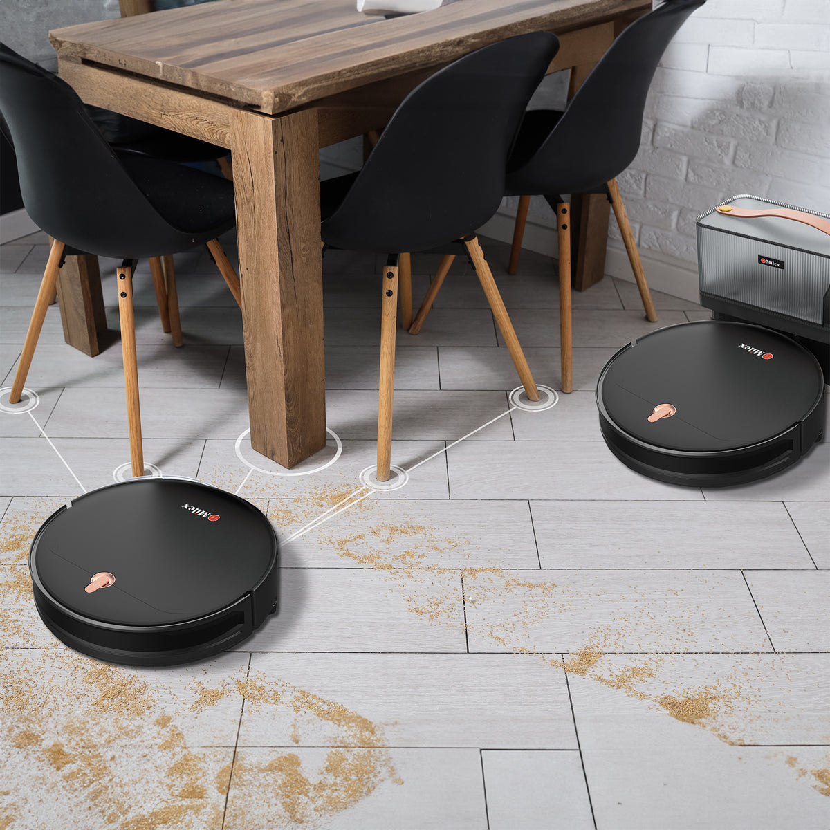 Milex Robot Vacuum Cleaner+Mop Kit | Milex South Africa