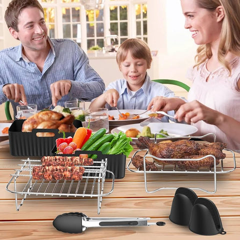 Milex 9 PC Air fryer Accessories Set