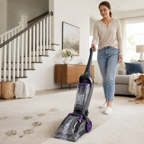 Milex Pro-Pet Shampooer Carpet Cleaner – 800W Carpet & Upholstery Cleaner