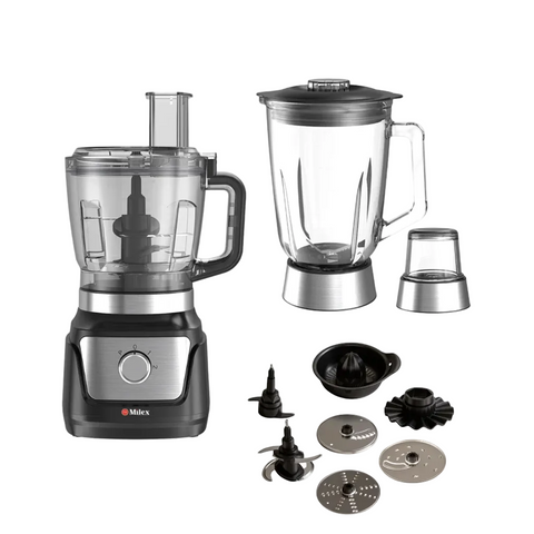 Milex All-in-One Kitchen Food Processor – 700W Multi-Function Processor, Blender, Grinder & Juicer