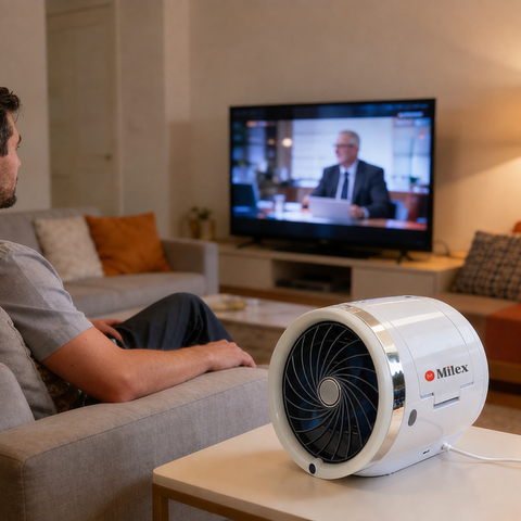 Milex Arctic Ice Air Cooler – Powerful Portable Personal Cooling with Ice-Pack Technology