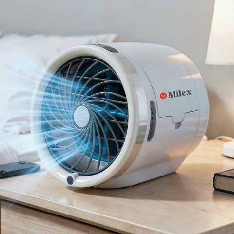Milex Arctic Ice Air Cooler – Powerful Portable Personal Cooling with Ice-Pack Technology