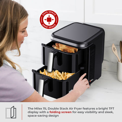 Milex 11L Double Stack Air Fryer