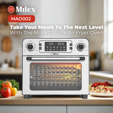 Milex 23 Litre Air Fryer Oven With Rotisserie