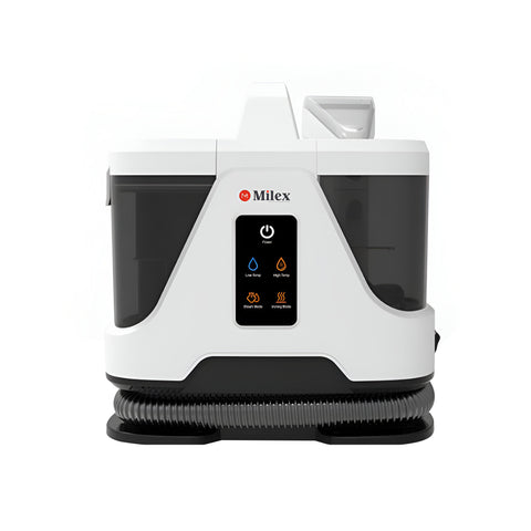 White Milex Milex Hydro-Steam Carpet & Upholstery Cleaner on a white background