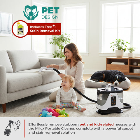 Milex Hydro-Steam Carpet & Upholstery Cleaner