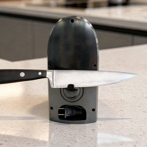 Milex 3-in-1 Multi Can Opener – Electric Can Opener with Bottle Opener & Knife Sharpener
