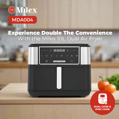 Milex 10L Dual Air Fryer