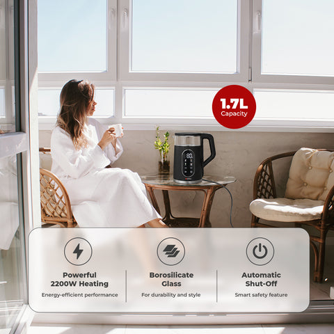 Milex ThermoLux 1.7L Smart Kettle