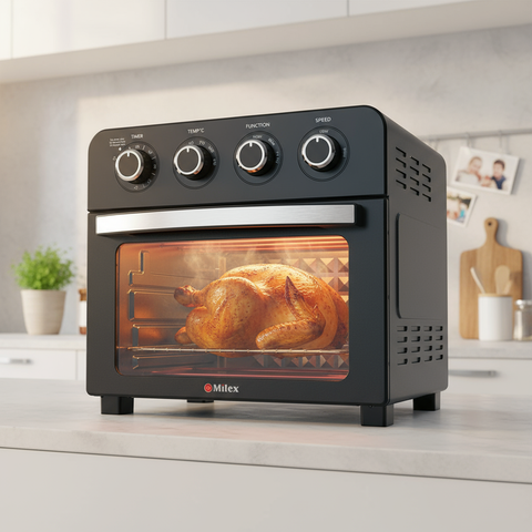Milex 22L Manual Air Fryer Oven