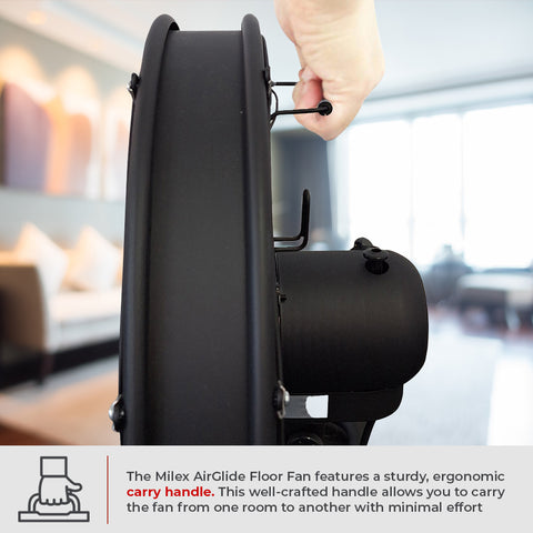 Milex AirGlide Floor Fan 45cm