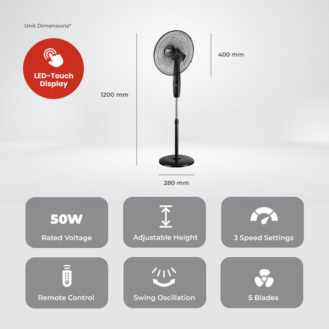 Milex 16” DUO Force Fan