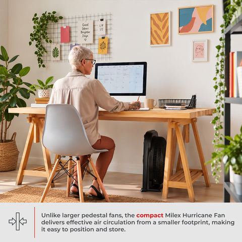 Milex Portable Hurricane Fan