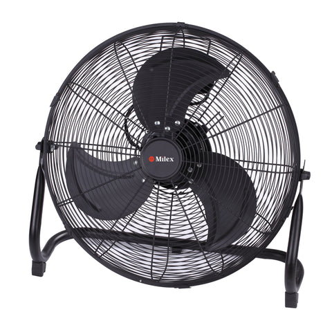 Milex Cyclone Air 18-Inch Fan – 110W High-Velocity Metal Floor Fan