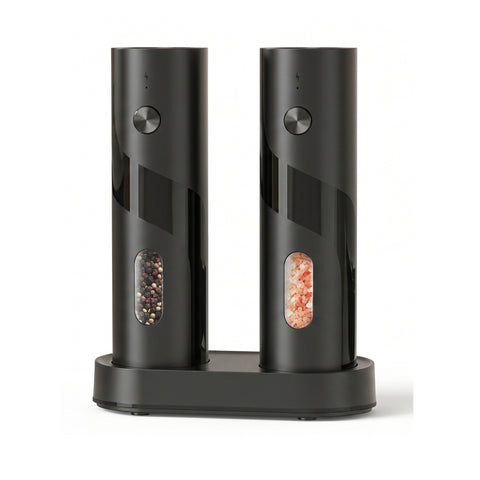Milex Electric Grinder Set – Rechargeable Salt & Pepper Grinder with USB-C Charging