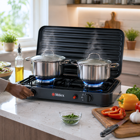 Milex 2 Burner Gas Stove