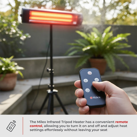 Milex Infrared Tripod Heater
