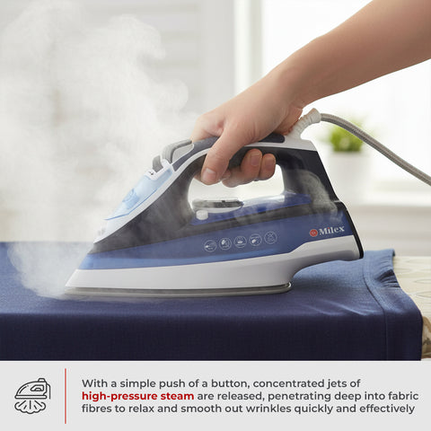 Milex Power Press Steam Iron