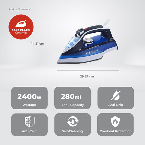 Milex Power Press Steam Iron