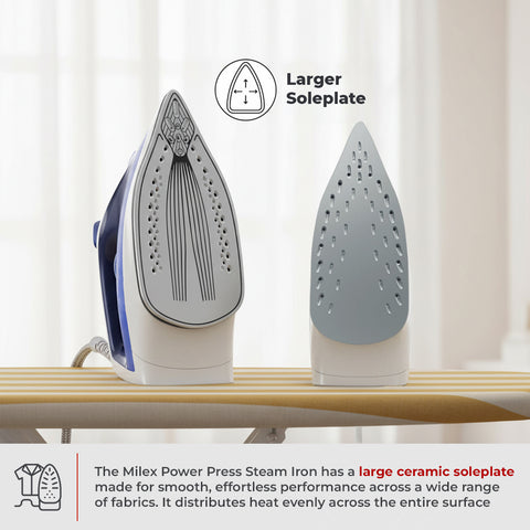 Milex Power Press Steam Iron