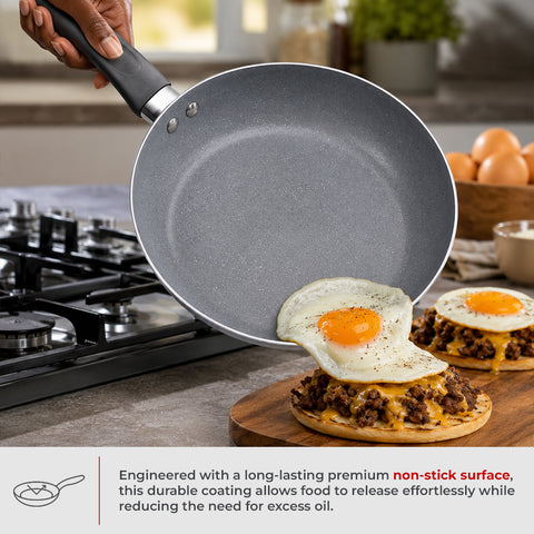 Milex 7pc Pressed Aluminium Cookware Set