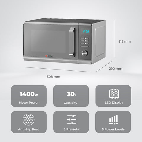 Milex Digital Microwave 30L