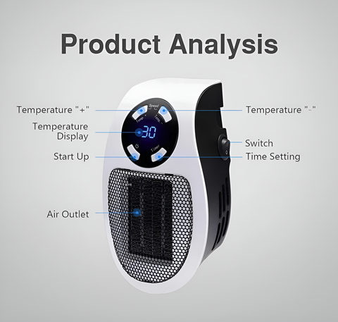 DEMO | Milex Nano Tech Heater Assorted Colours