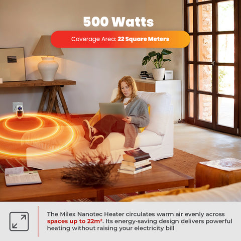 Milex Nanotec Wall Plug Heater