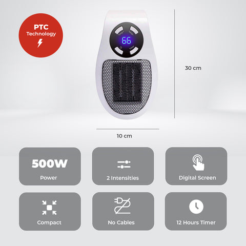 Milex Nanotec Wall Plug Heater