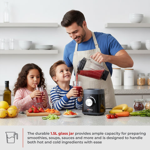 Milex Pro Pulse Blender | Assorted Colours