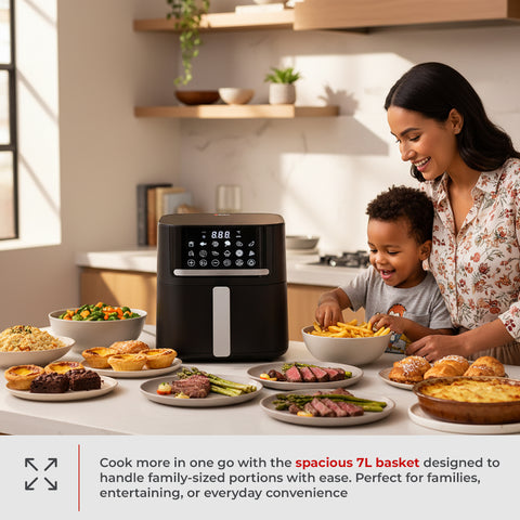 Milex 7L Digital Air Fryer | Assorted Colours