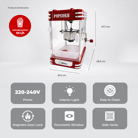 Milex Retro Popcorn Maker