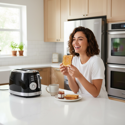 Black Vintage Toastmaster