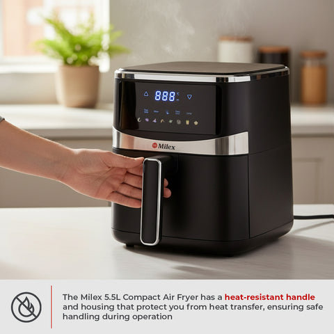 NEW Milex 5.5L Compact Air Fryer