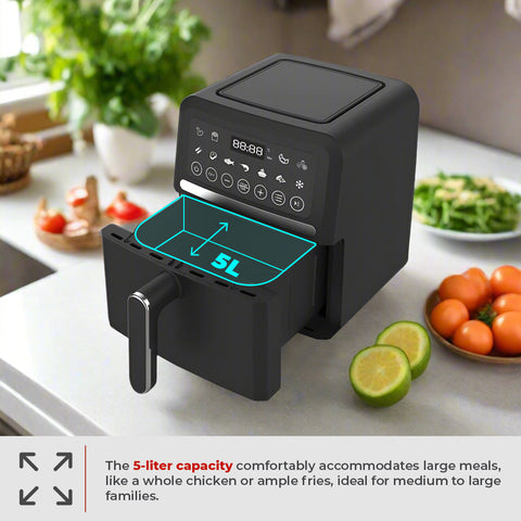 Milex 5L Digital Air Fryer