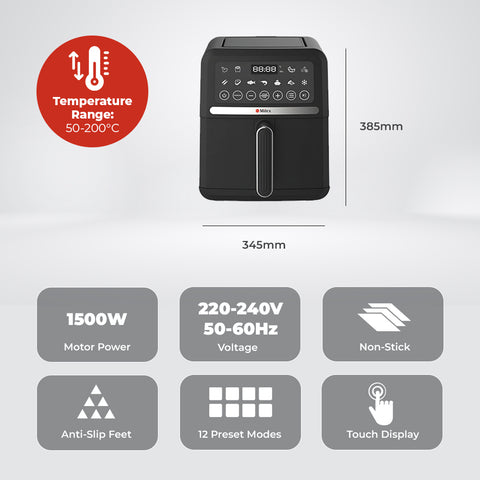 Milex 5L Digital Air Fryer