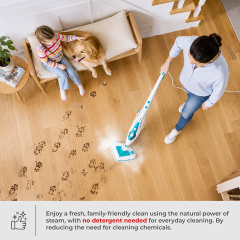 Milex Steam Pro 1500W – Multi-Surface Steam Mop & Handheld Steamer