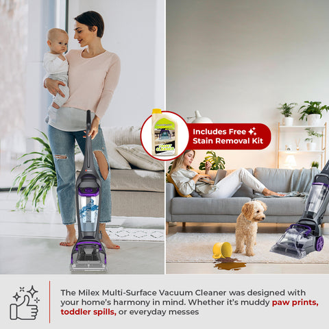 Milex Multi-Surface Vacuum Cleaner + Shampoo