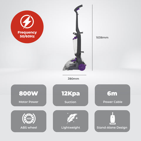 Milex Multi-Surface Vacuum Cleaner + Shampoo